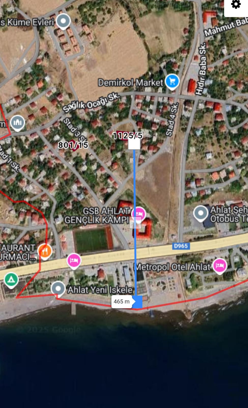 Bitlis / Ahlat / Tunus Mah. SATILIK ARSA 1.000 M² - BİTLİS AHLAT fotoğraf 2